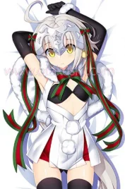 Fate/Grand Order Dakimakura Jeanne d'Arc Alter Santa Lily Body Pillow Case 02