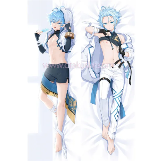 Genshin Impact Dakimakura Chongyun Body Pillow Case 02