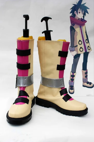 Phantom Brave Asch Cosplay Boots