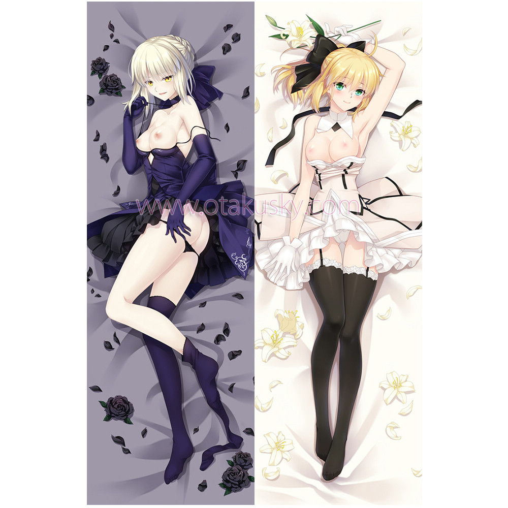 Fate/Stay night Fate/Zero Dakimakura Saber Body Pillow Case 05