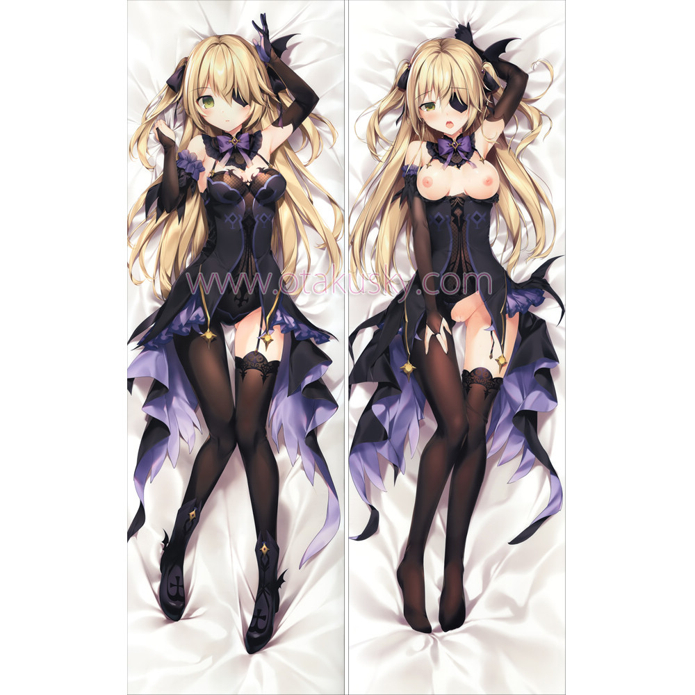 Genshin Impact Dakimakura Fischl Body Pillow Case 10