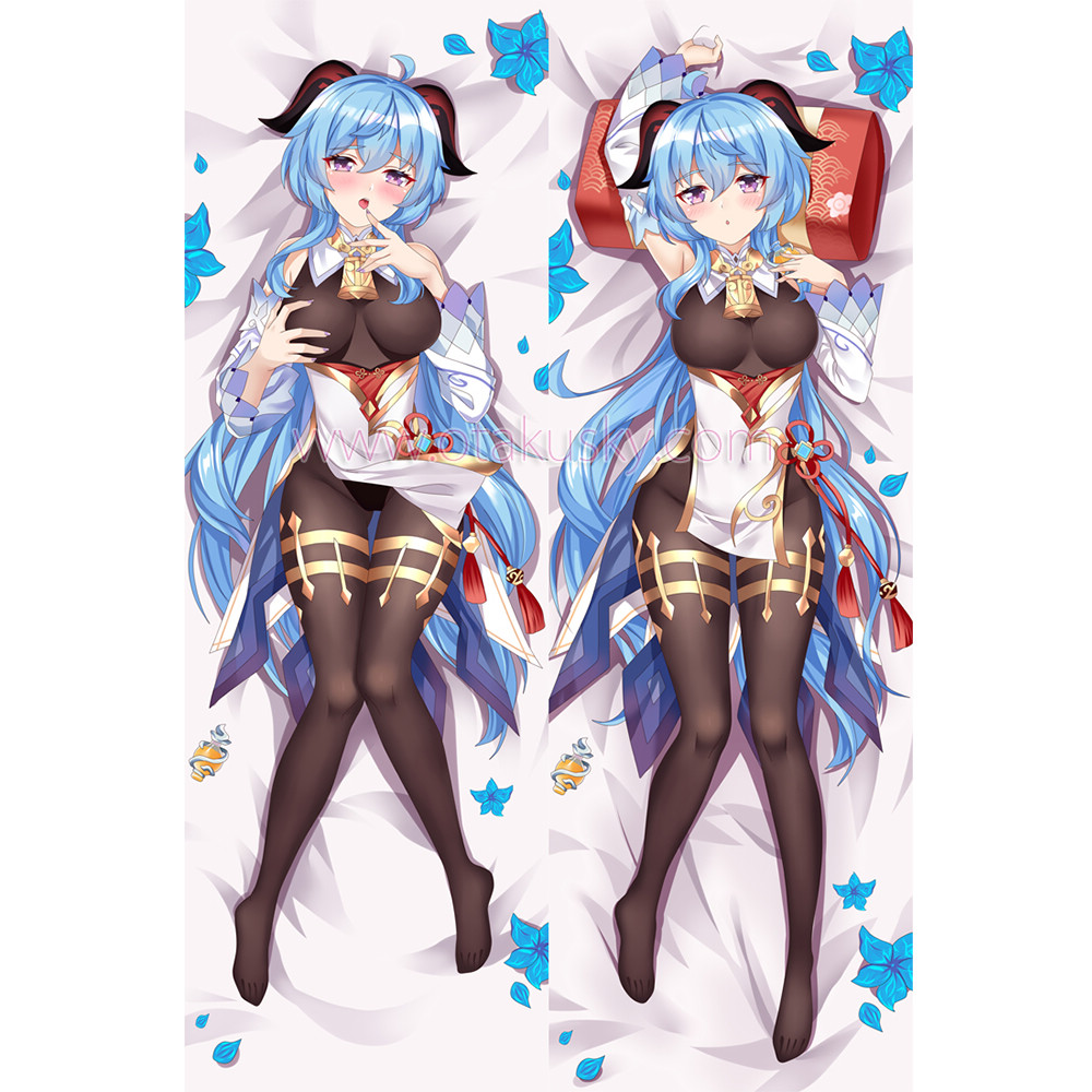 Genshin Impact Dakimakura Ganyu Body Pillow Case 07