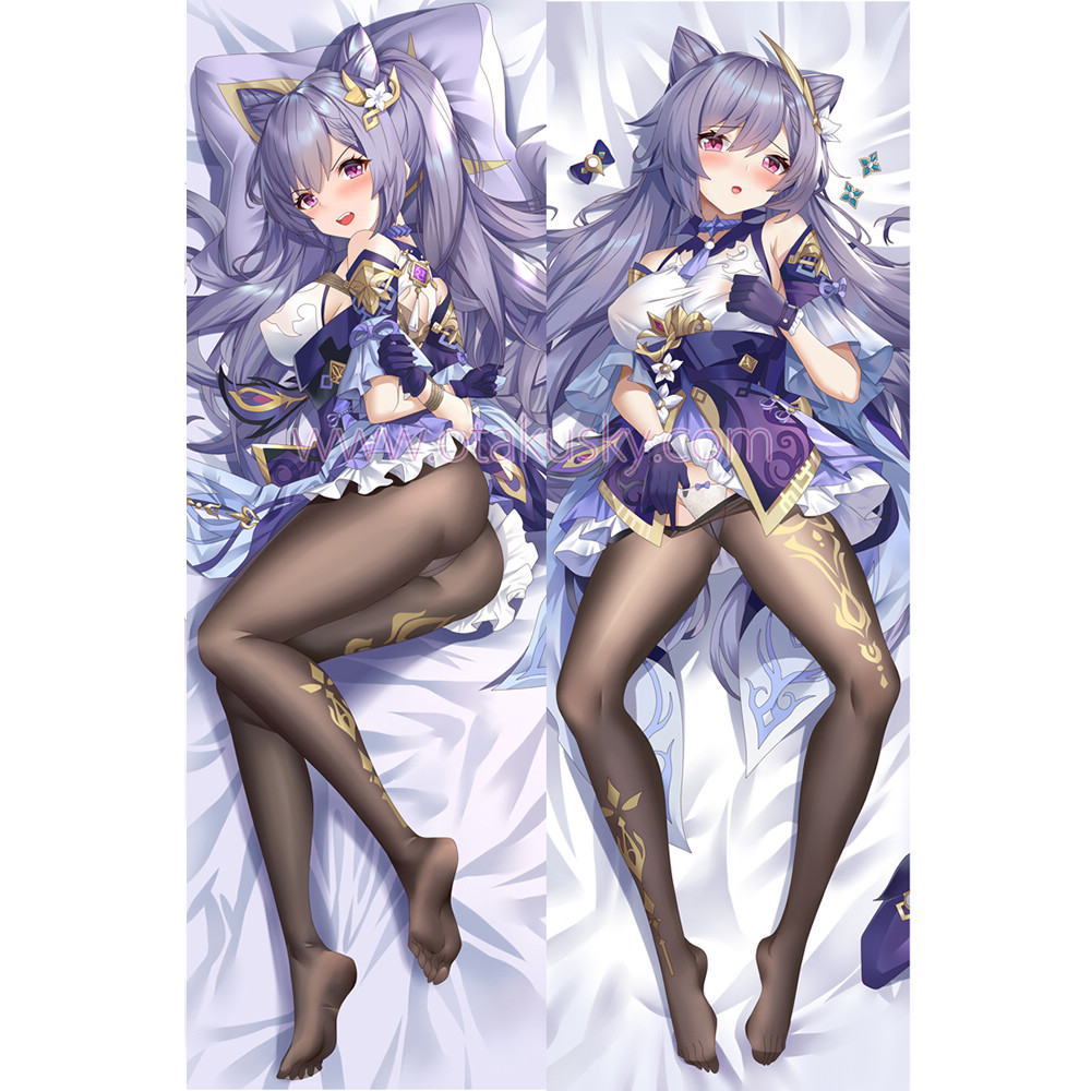 Genshin Impact Dakimakura Keqing Kokusei Body Pillow Case 05