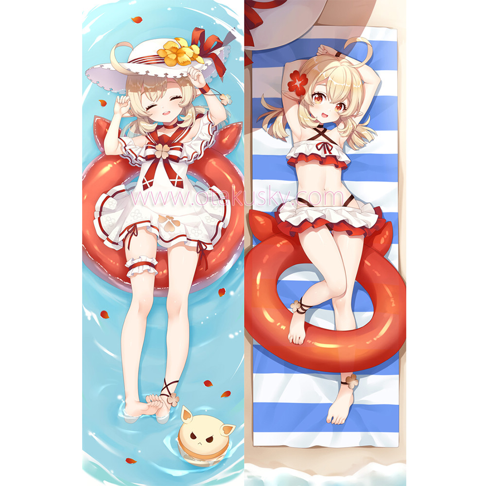 Genshin Impact Dakimakura Klee Body Pillow Case 06