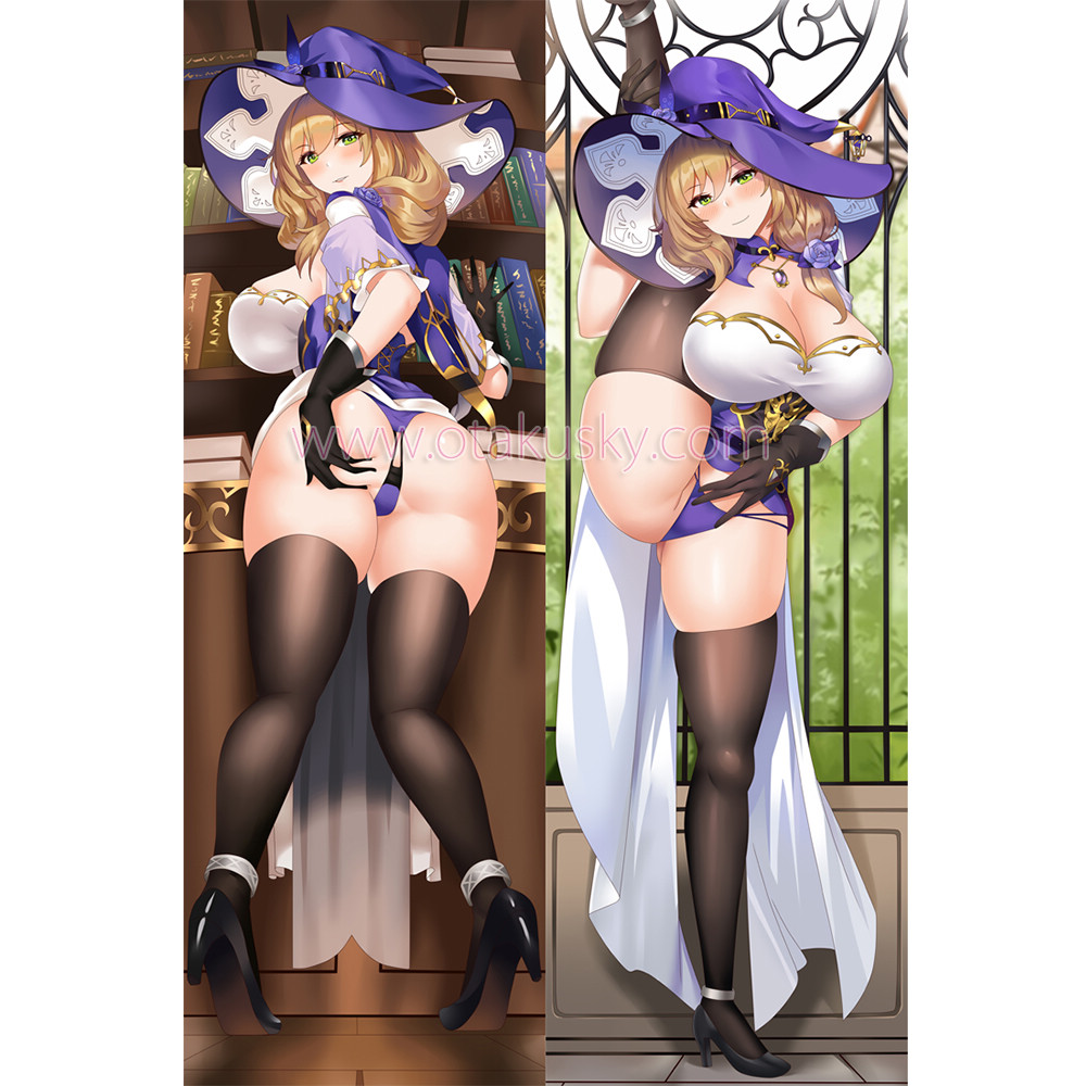 Genshin Impact Dakimakura Lisa Body Pillow Case 04