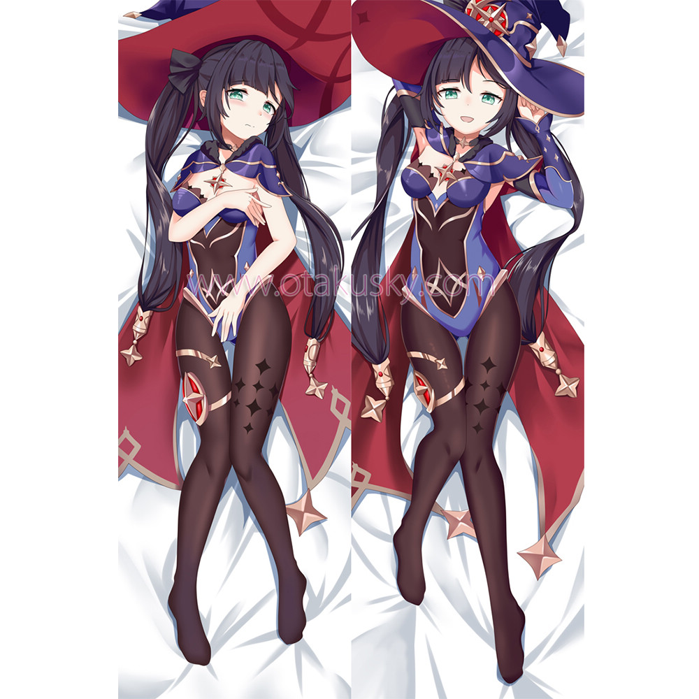 Genshin Impact Dakimakura Mona Body Pillow Case 03