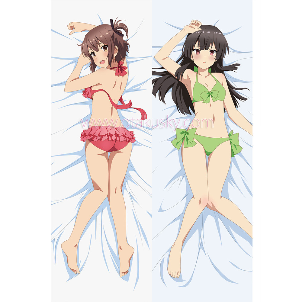 Toji no Miko Dakimakura Etou Kanami Hiyori Juujou Body Pillow Case