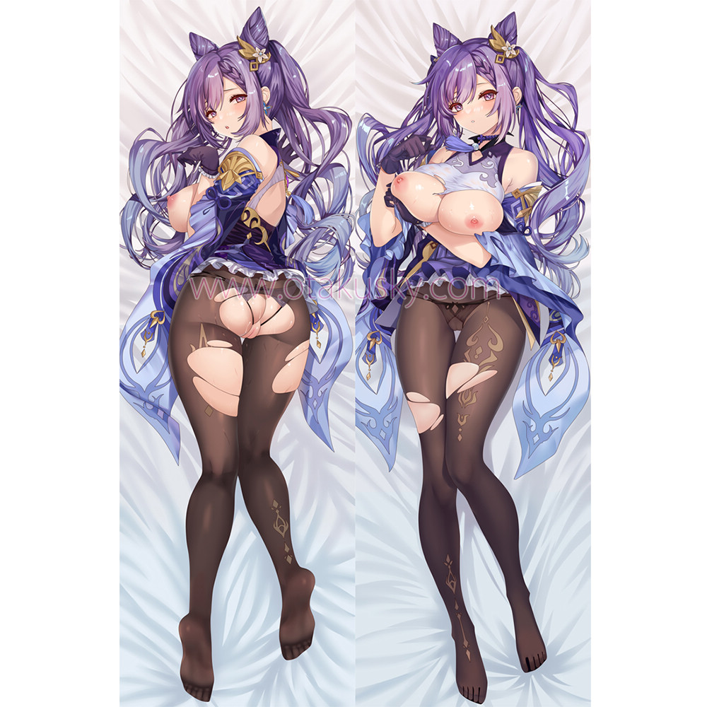 Genshin Impact Dakimakura Keqing Kokusei Body Pillow Case 20