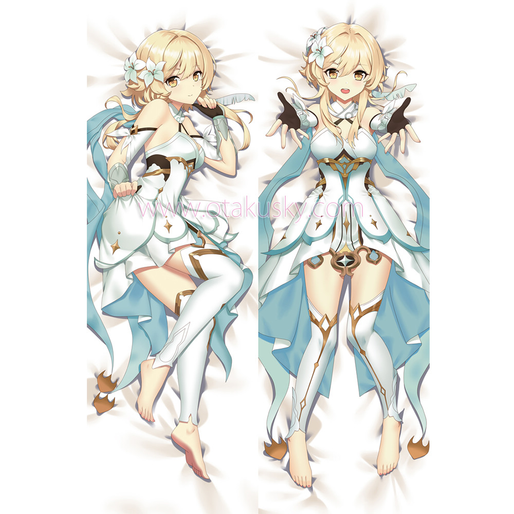 Genshin Impact Dakimakura Lumine Body Pillow Case 05