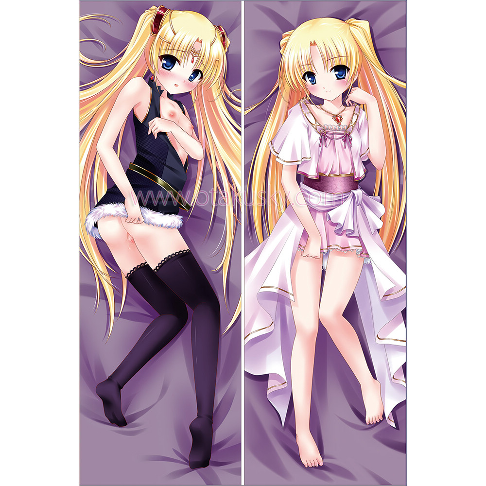 Aiyoku no Eustia Dakimakura Licia de novus Yurii Body Pillow Case