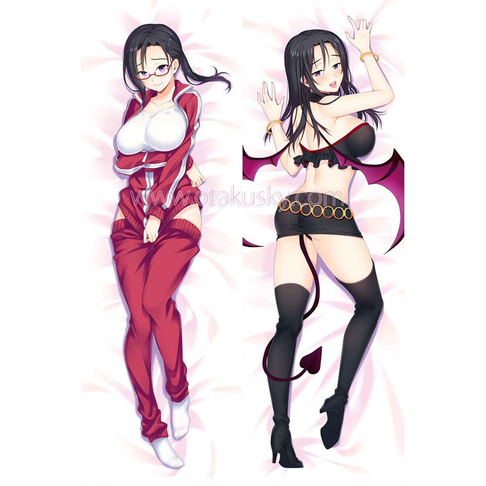 Demi-chan wa Kataritai Dakimakura Sakie Satou Body Pillow Case