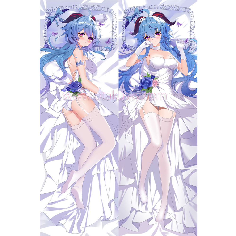 Genshin Impact Dakimakura Ganyu Body Pillow Case 13