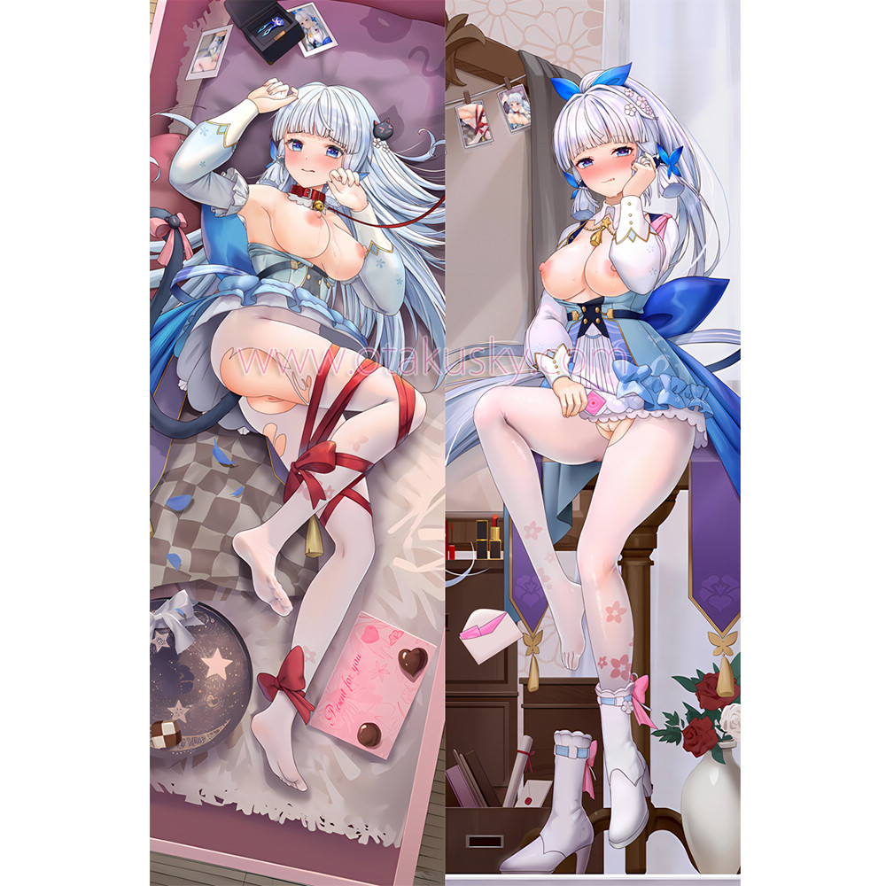 Genshin Impact Dakimakura Kamisato Ayaka Body Pillow Case 31