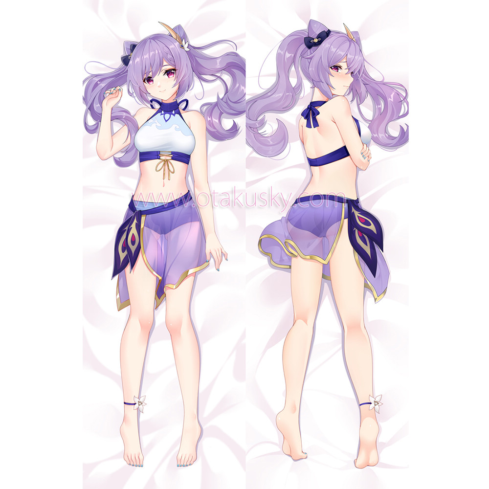 Genshin Impact Dakimakura Keqing Kokusei Body Pillow Case 33