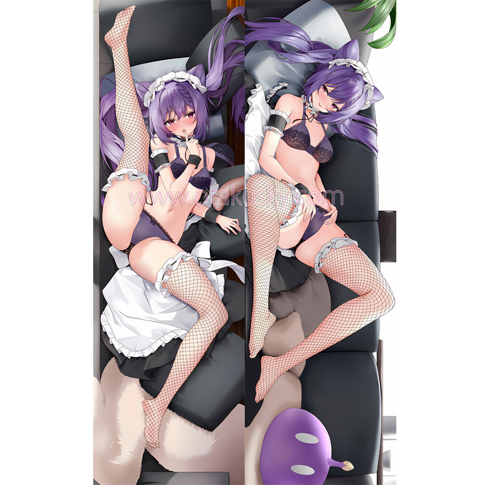 Genshin Impact Dakimakura Keqing Kokusei Body Pillow Case 36