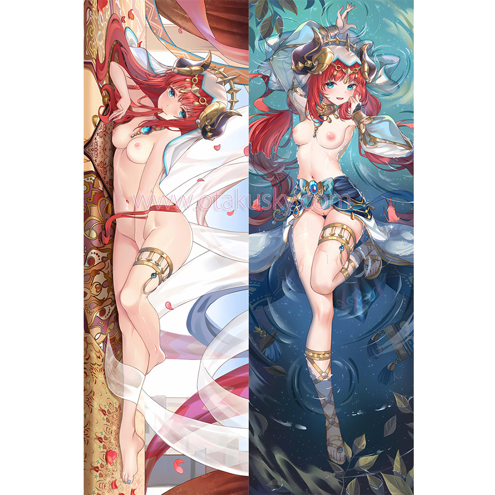 Genshin Impact Dakimakura Nilou Body Pillow Case 14