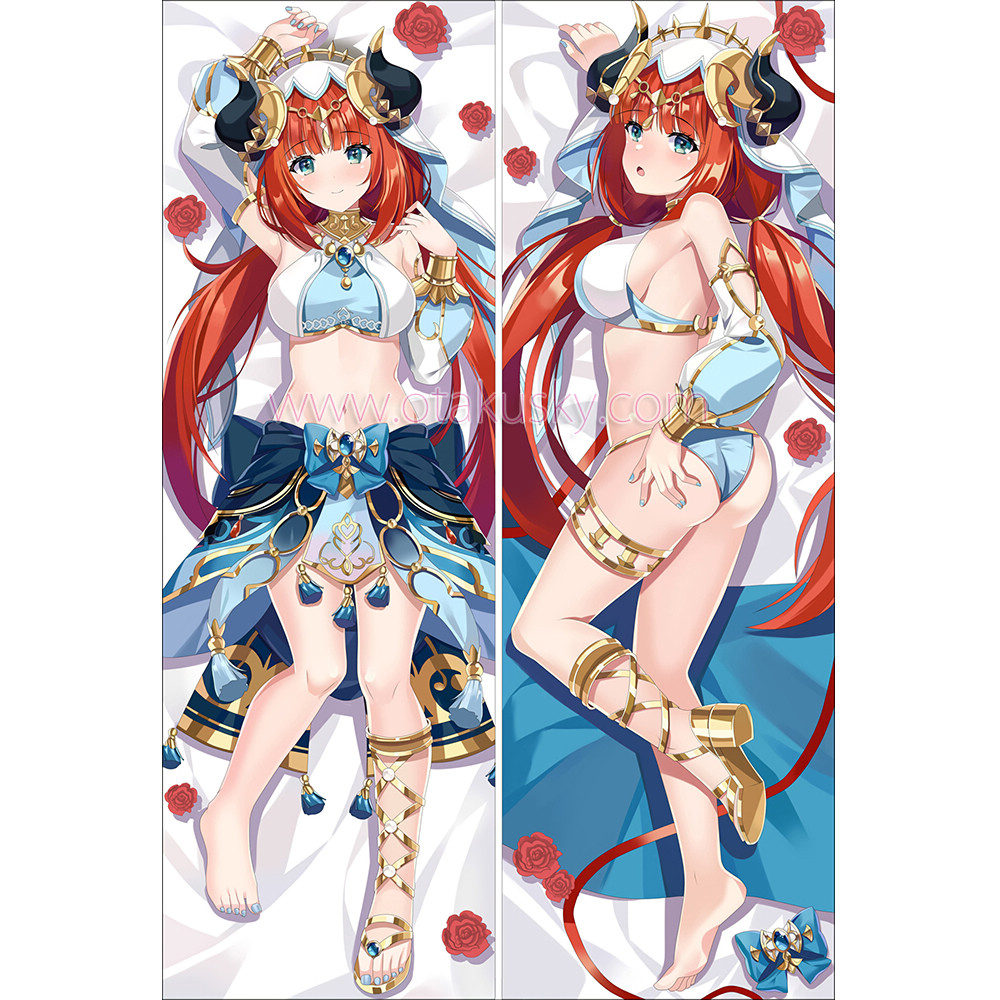 Genshin Impact Dakimakura Nilou Body Pillow Case 15