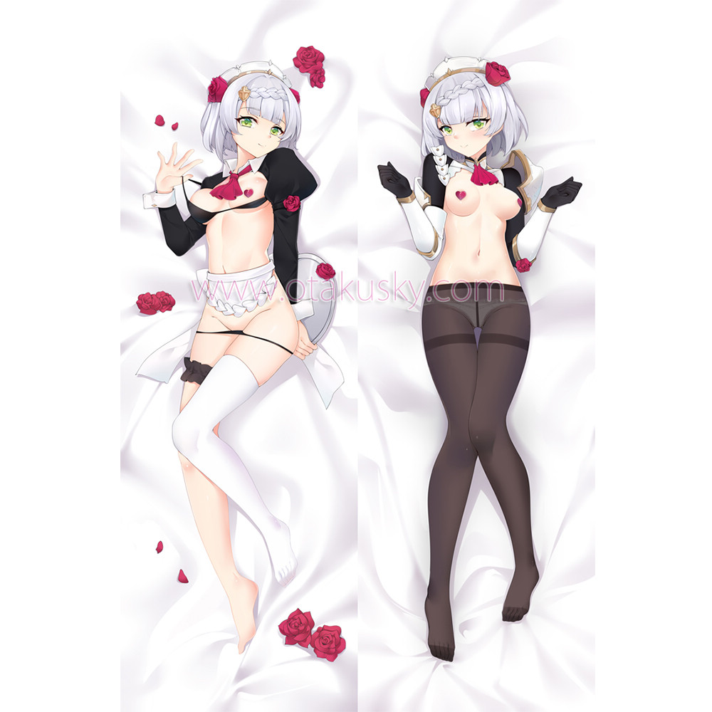 Genshin Impact Dakimakura Noelle Body Pillow Case 02