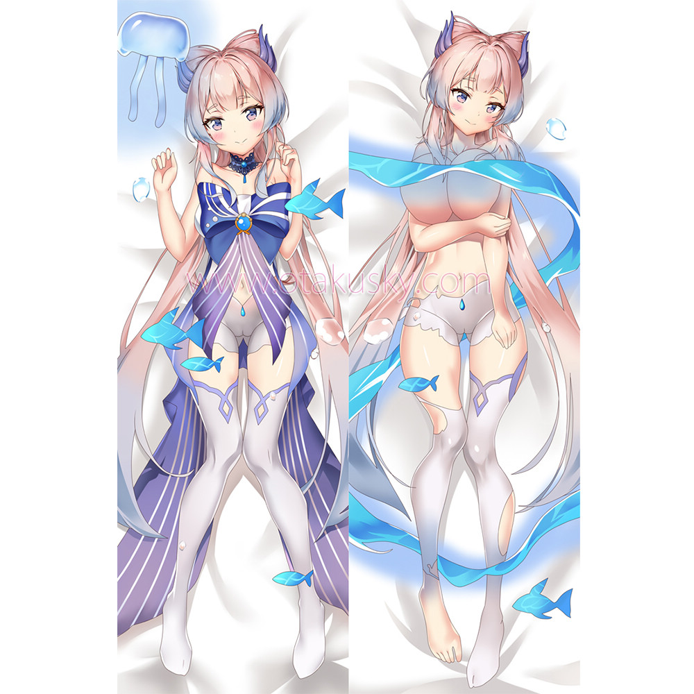 Genshin Impact Dakimakura Sangonomiya Kokomi Body Pillow Case 11