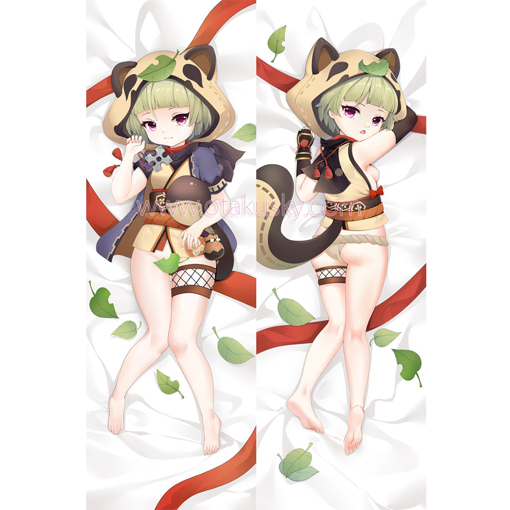 Genshin Impact Dakimakura Sayu Body Pillow Case 04