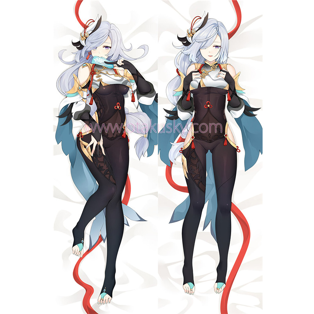 Genshin Impact Dakimakura Shenhe Body Pillow Case 02