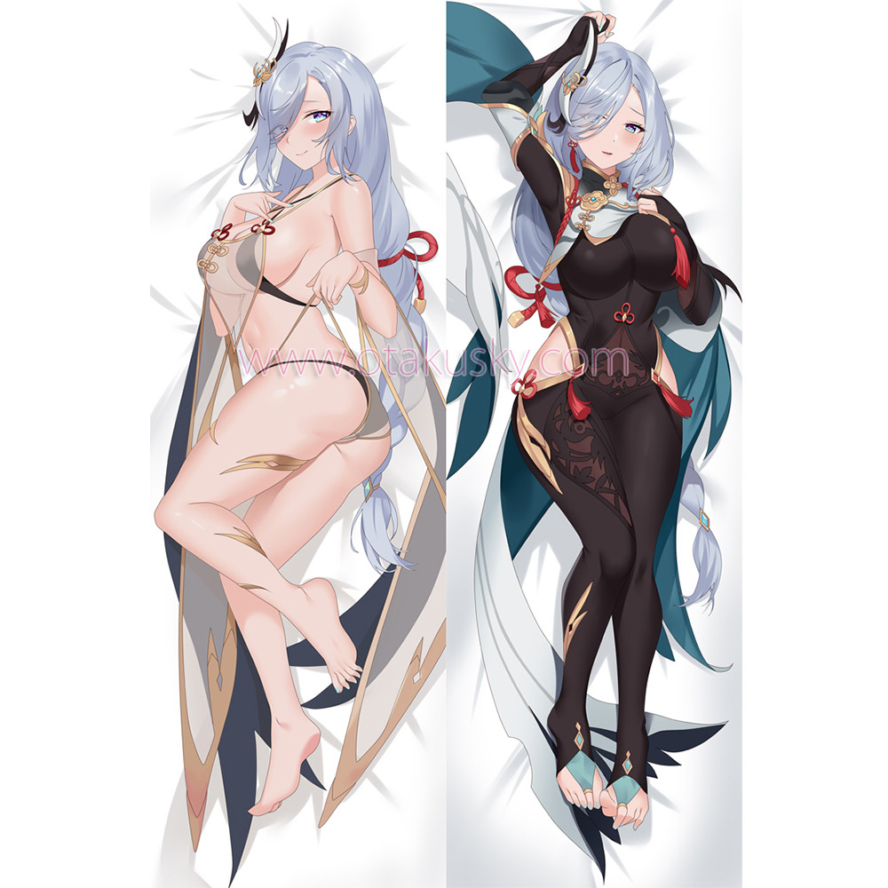 Genshin Impact Dakimakura Shenhe Body Pillow Case 14