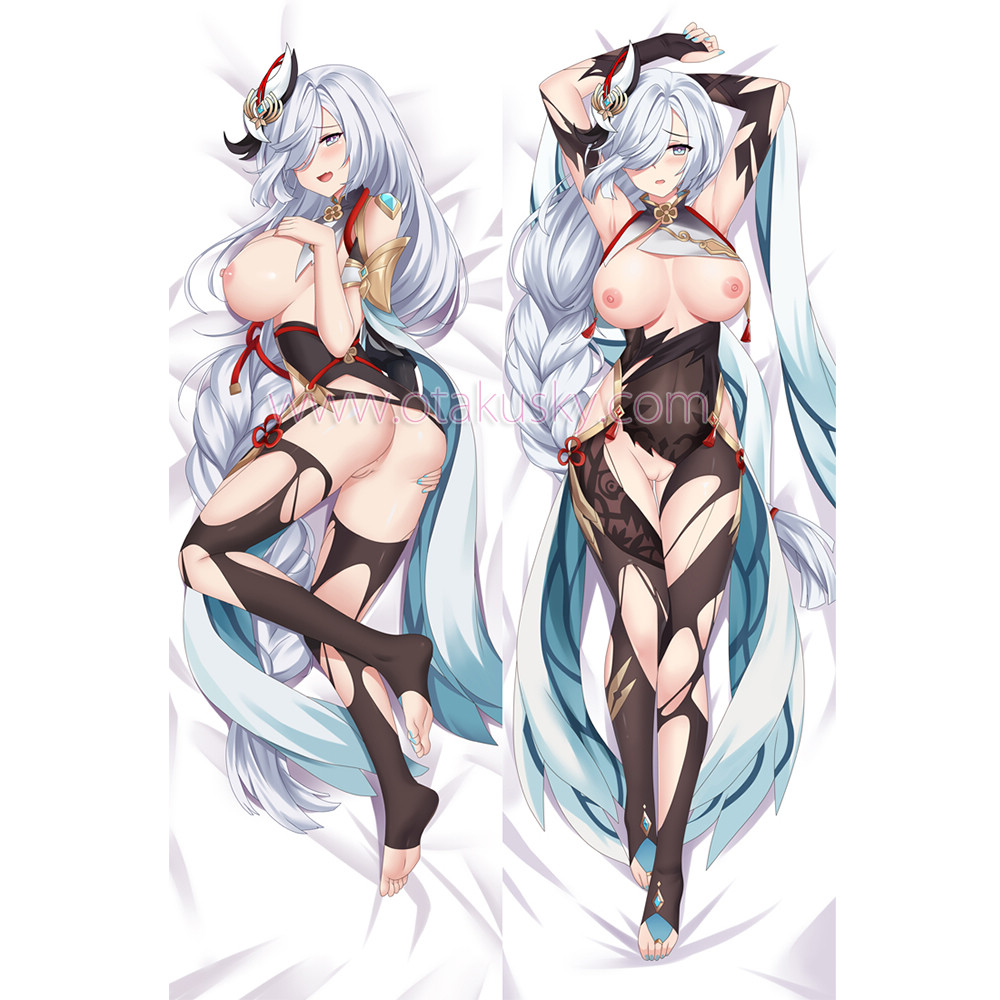 Genshin Impact Dakimakura Shenhe Body Pillow Case 15