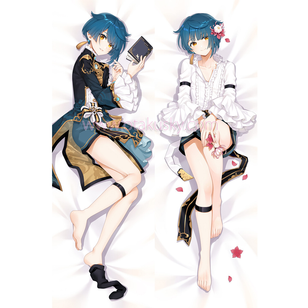 Genshin Impact Dakimakura Xingqiu Body Pillow Case