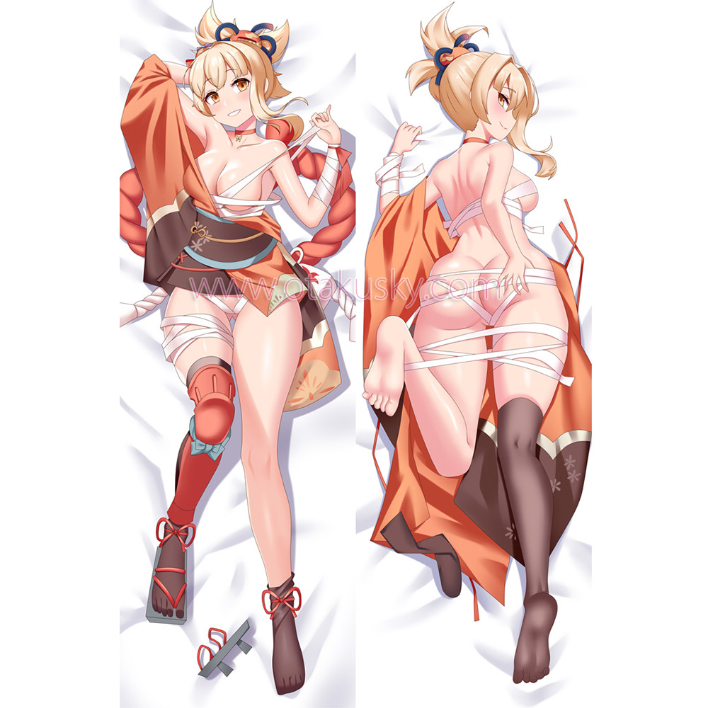 Genshin Impact Dakimakura Yoimiya Body Pillow Case 11