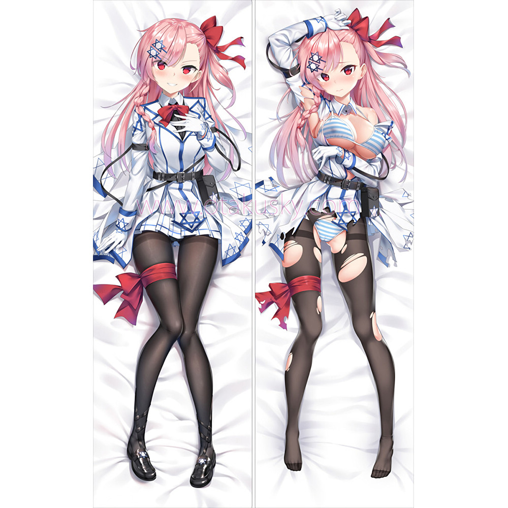 Girls\' Frontline Dakimakura Negev Body Pillow Case