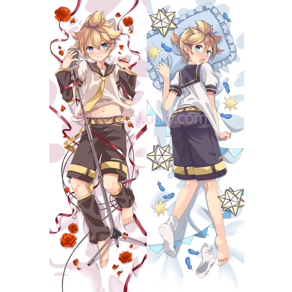 Vocaloid Dakimakura Kagamine Rin Len Body Pillow Case